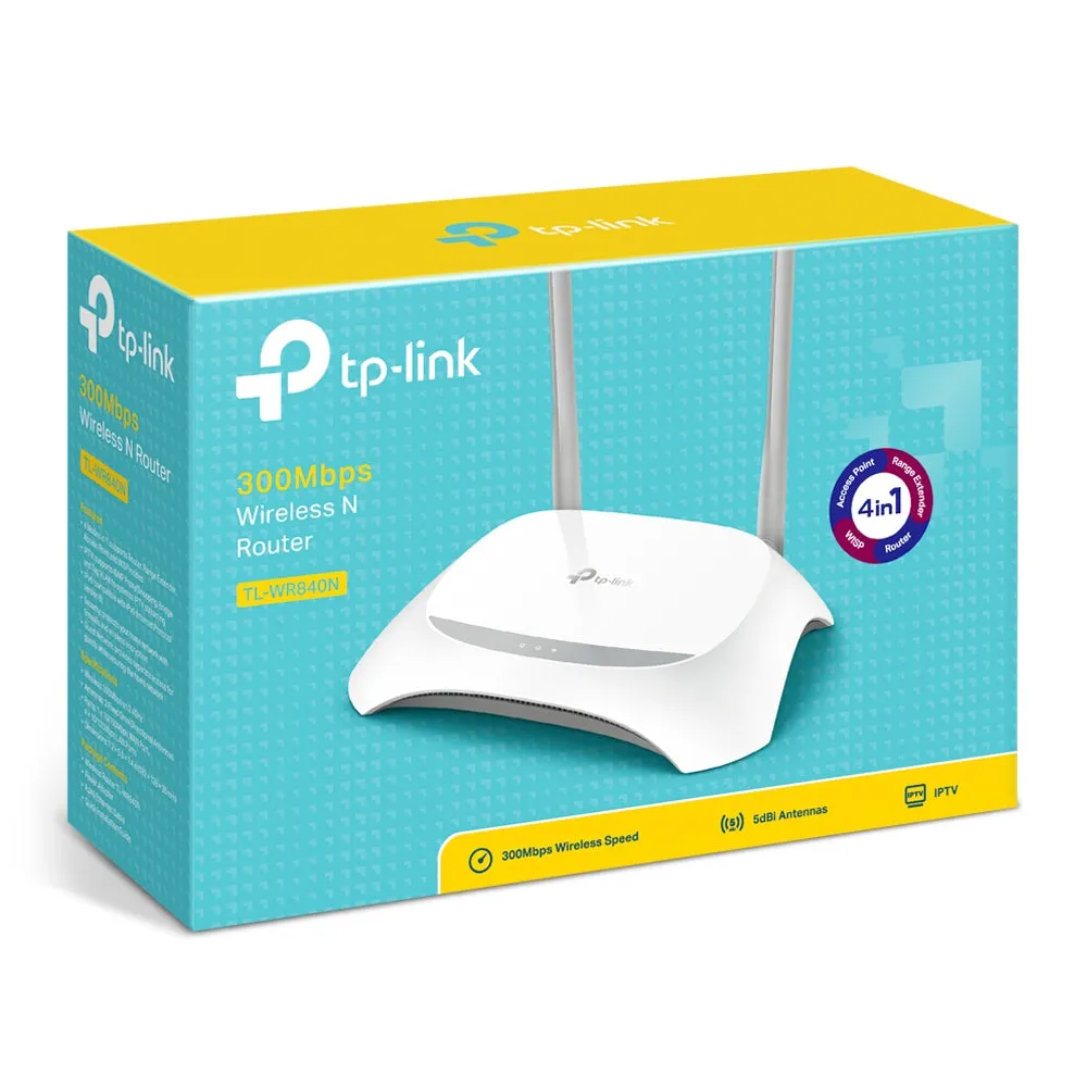 Tp-Link Wlan Router Tl-Wr840n - 300 Mbit/S