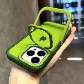 TSP30 Cute Phone Cases for iPhone 11, 12, 13, 14, 15, Pro Max, X, Xs Max, 7, and 8 Plus - With Luxury Transparent Stand Holder