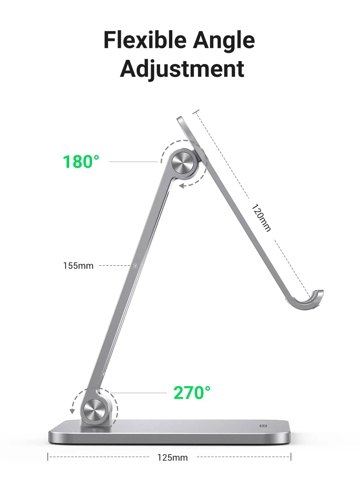 UGREEN Aluminum Adjustable Tablet Stand