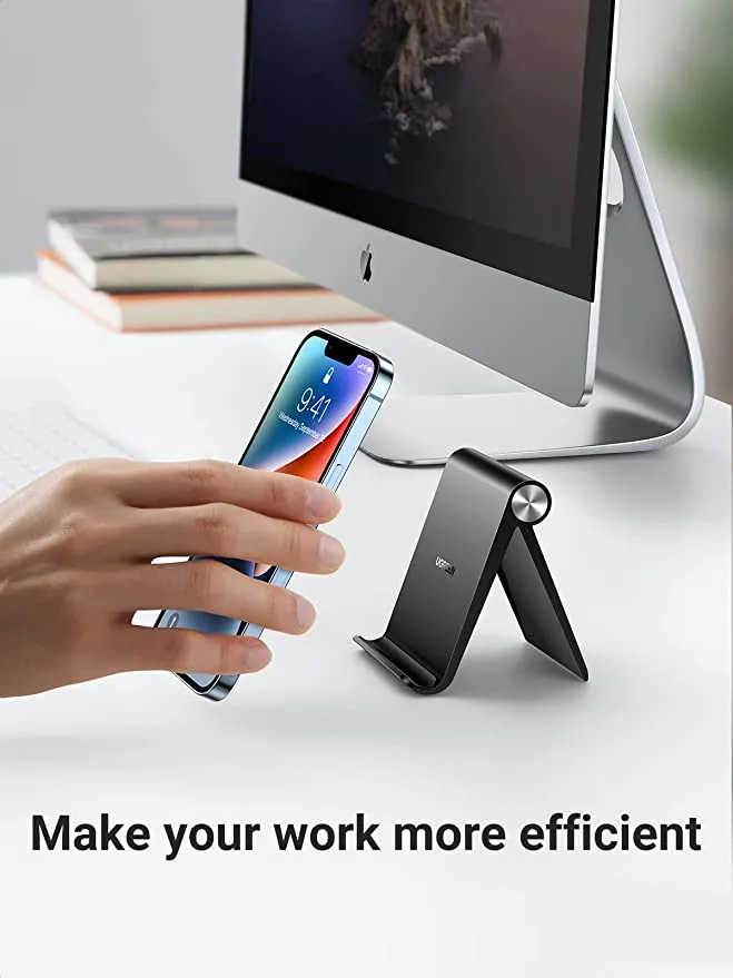 UGREEN Phone Stand for Desk Adjustable Mobile Desktop Holder