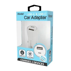 USB C/A Car Adapter - pack of 12