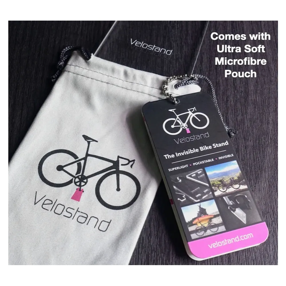 Velostand XL Bike Stand   Phone attachment (2-in-1 BUNDLE)