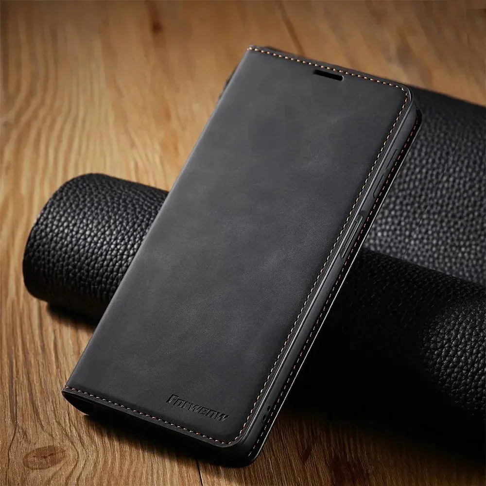 Wallet Leather Case for Samsung Galaxy S24 S23 S22 S21 S20 FE Ultra Plus S10 S9 S8 Plus A25 A52s  Flip Cover