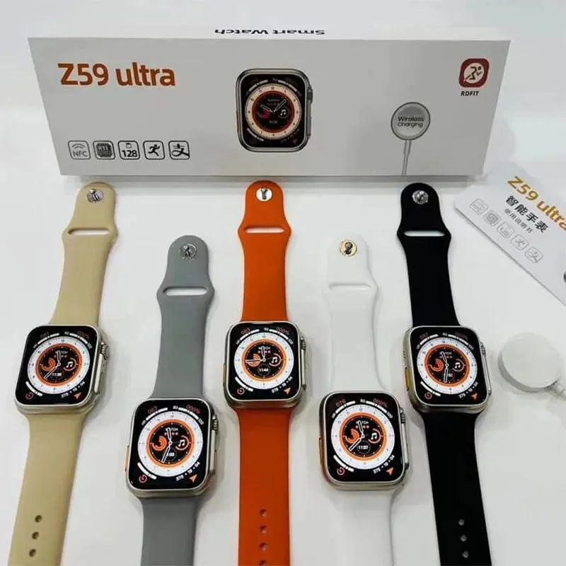 Z59 Ultra Series 8 Smart Watch Wireless Charging NFC