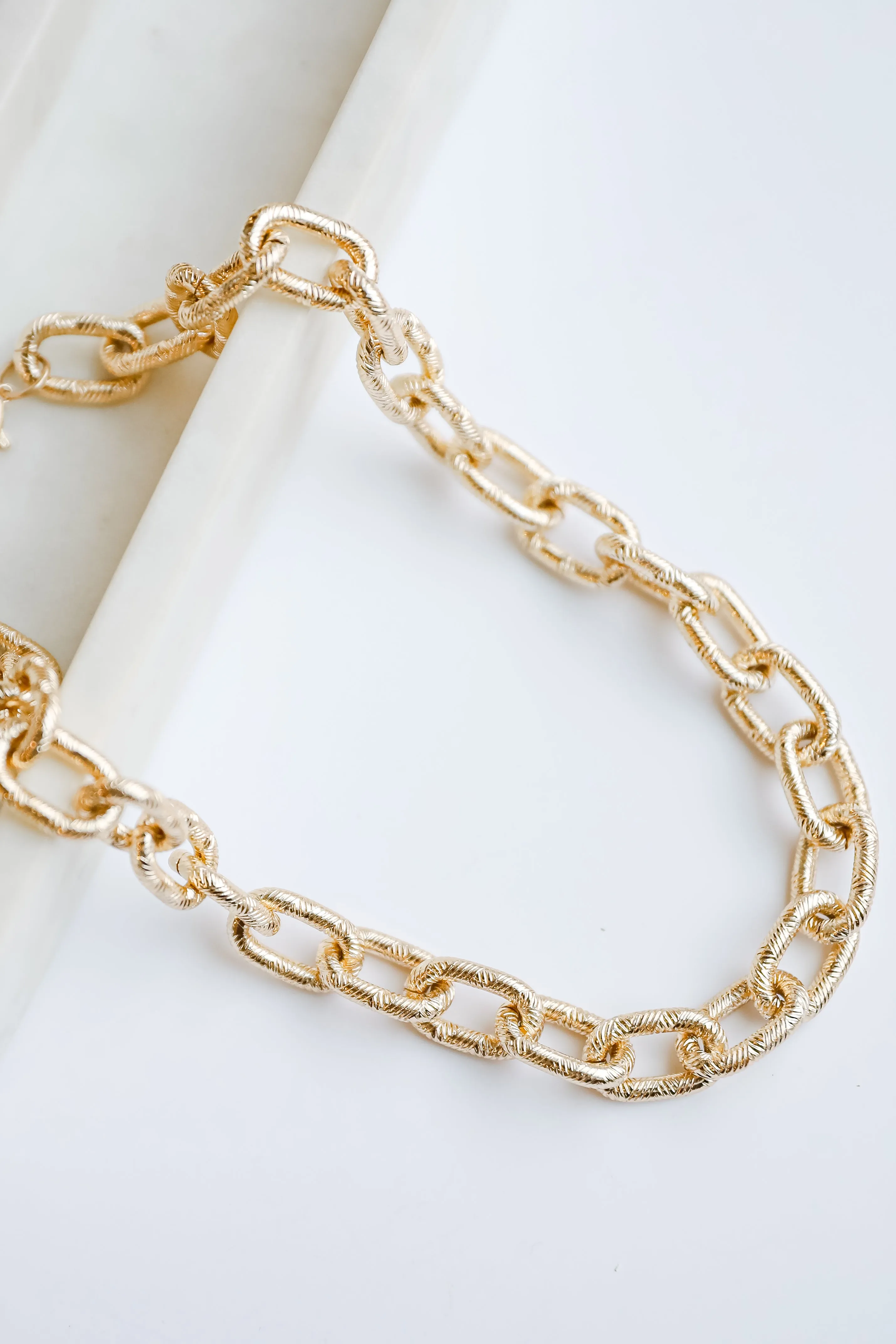 Zoey Gold Chain Necklace